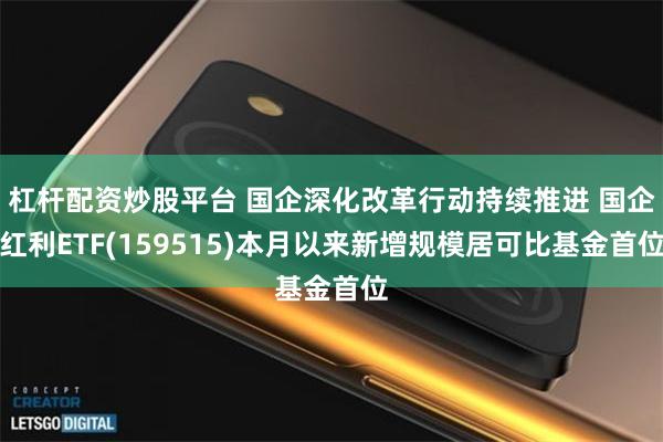 杠杆配资炒股平台 国企深化改革行动持续推进 国企红利ETF(159515)本月以来新增规模居可比基金首位