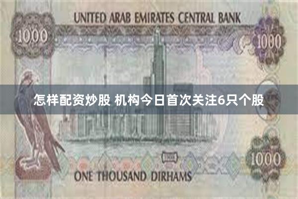 怎样配资炒股 机构今日首次关注6只个股
